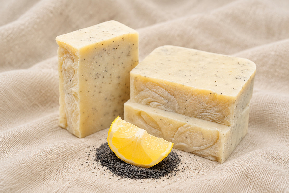 Lemon Poppy Soap