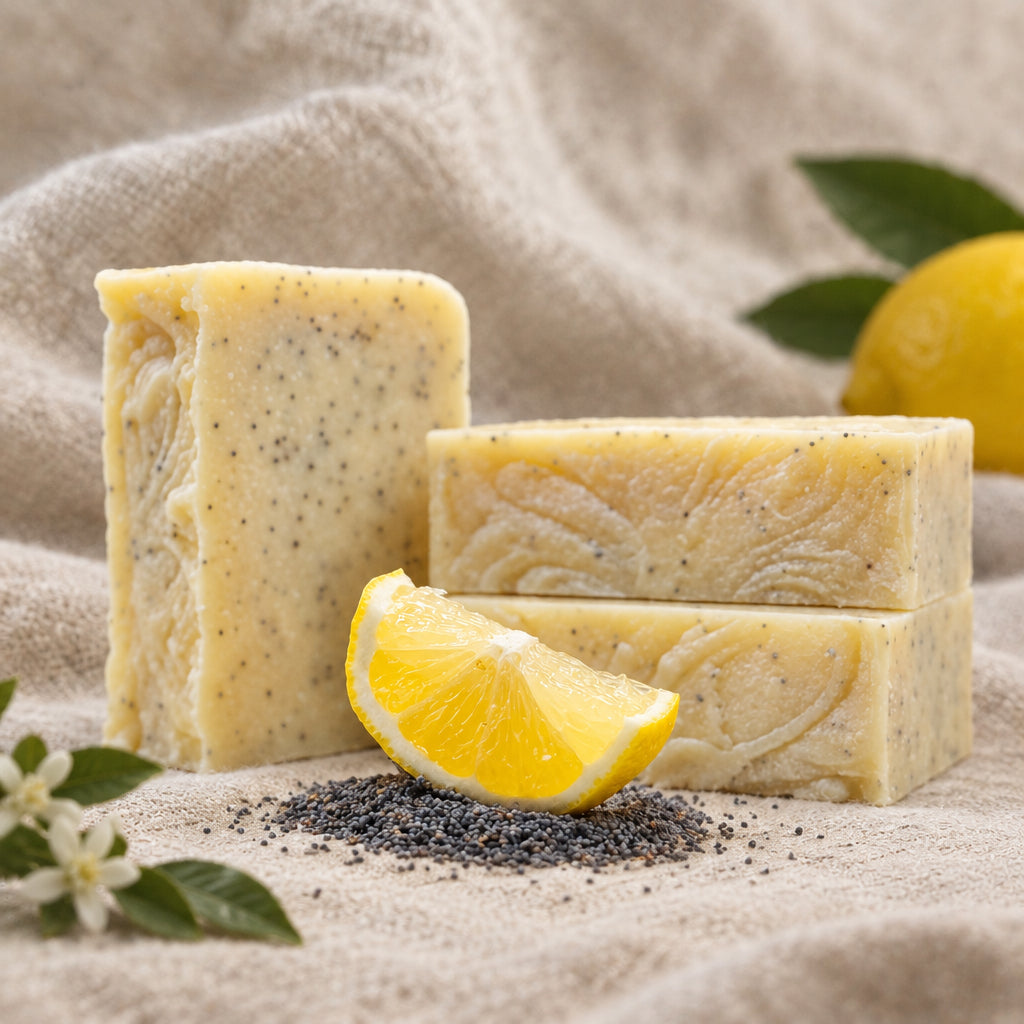 Lemon Poppy Soap